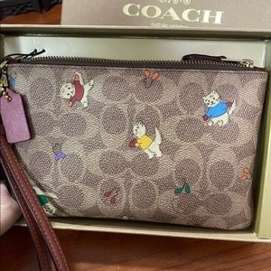 New coach wallet kittens NEW